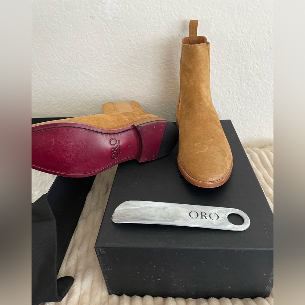 Oro Los Angeles- The Classic Whiskey Chelsea Boots